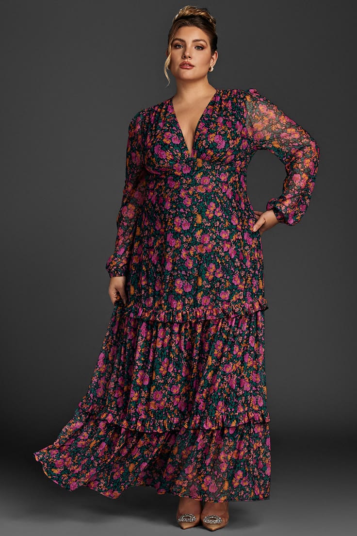 ALBA | TIERED MAXI DRESS