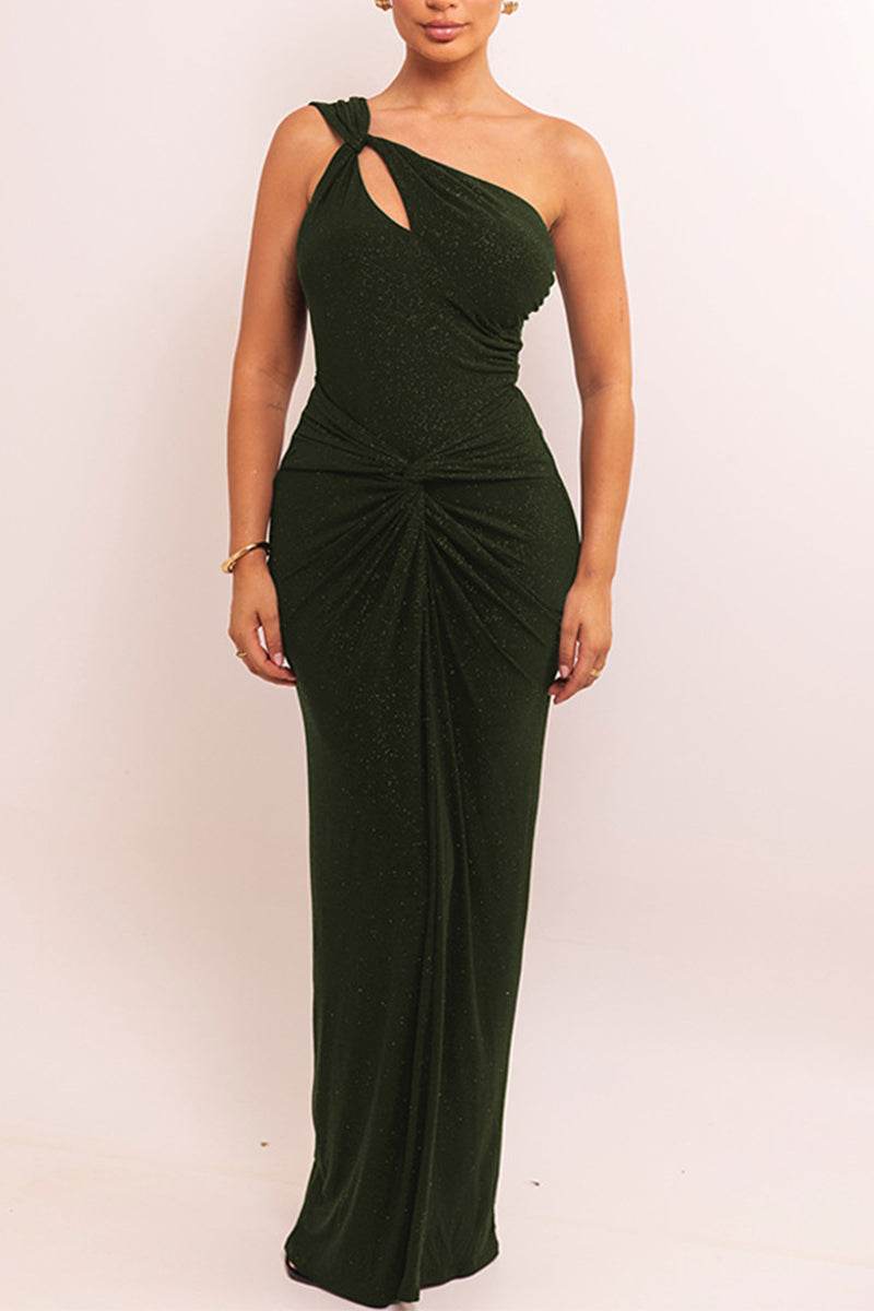 Trumpet-Mermaid Maxi Glitter Dress 965123839082