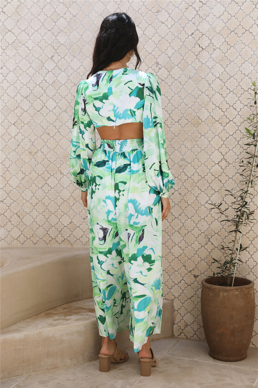 Another Life Jumpsuit Green