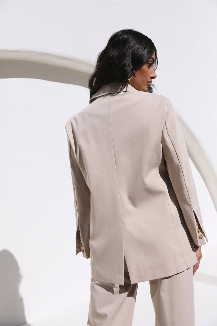 Twin Flame Pants Beige