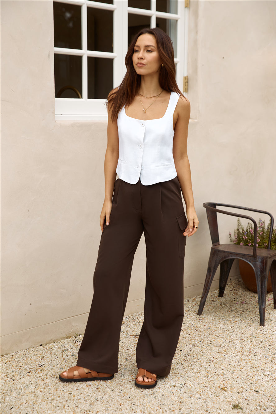 Serene Serendipity Pants Brown