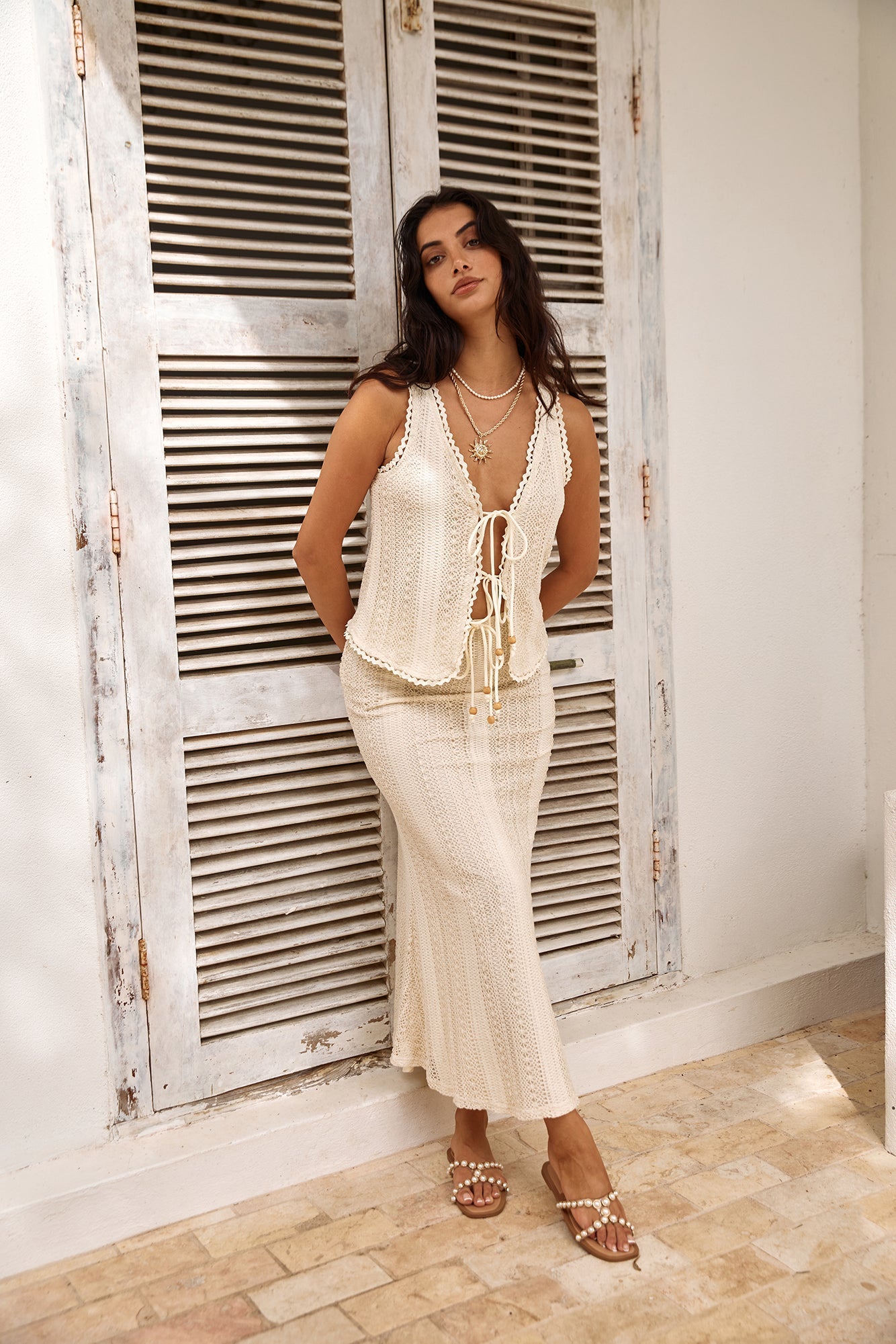 Villa Bliss Top Beige