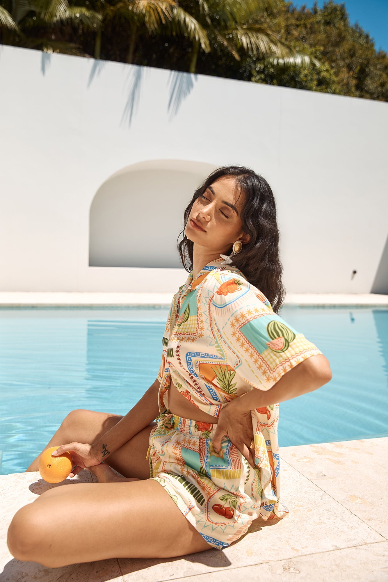 SEVEN WONDERS Agata Shirt Agata Print