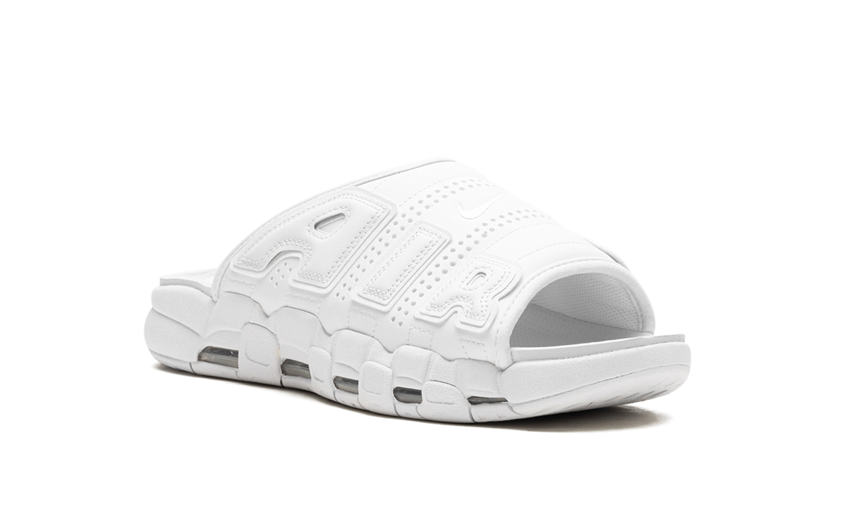 Nike More Uptempo Slide Triple White FD9884 101
