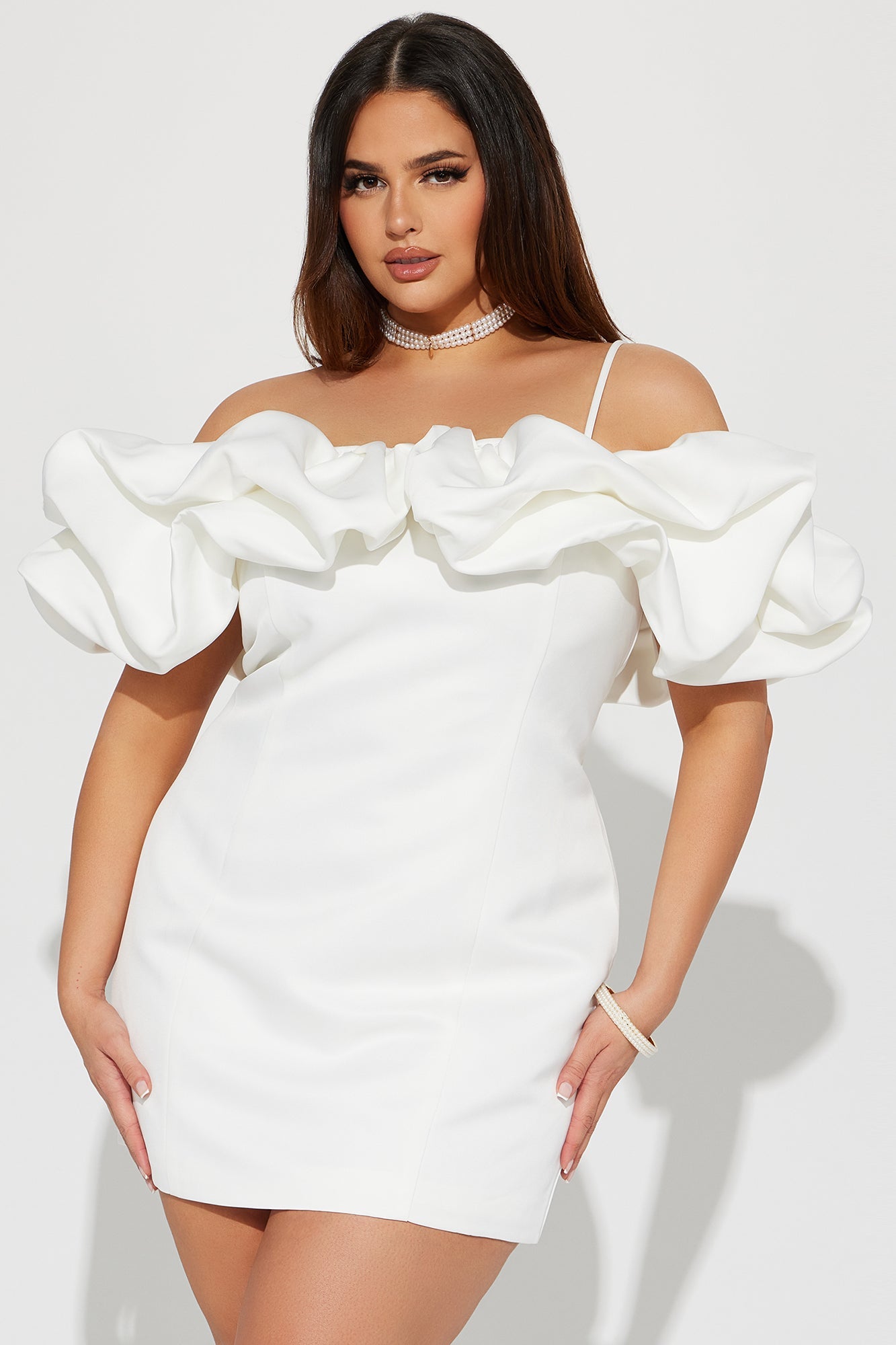 Lola Mini Dress - White