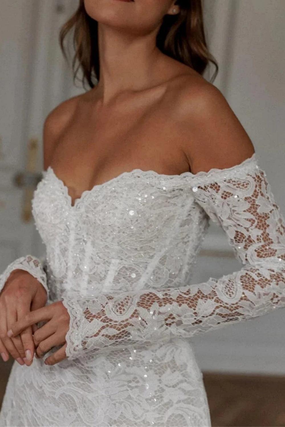 Sheath-Column Short-Mini Lace Little White Dress 100048