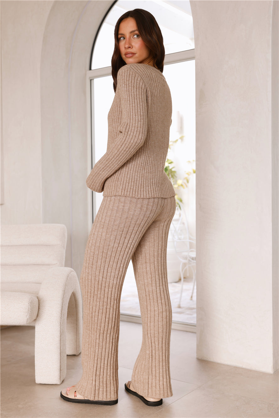 Nicola Knit Top Beige