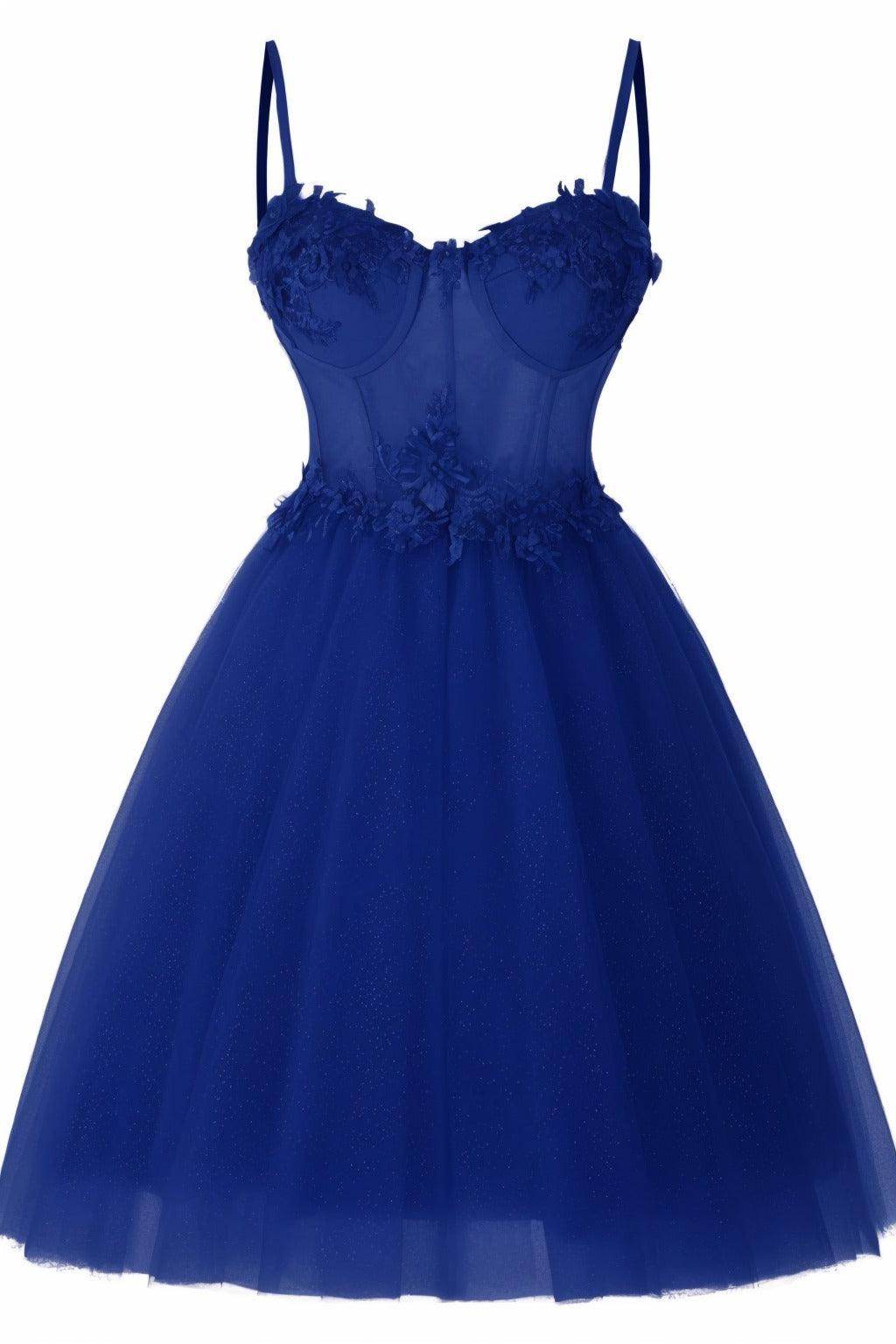 A-Line Short-Mini Tulle Prom Dress CS0400