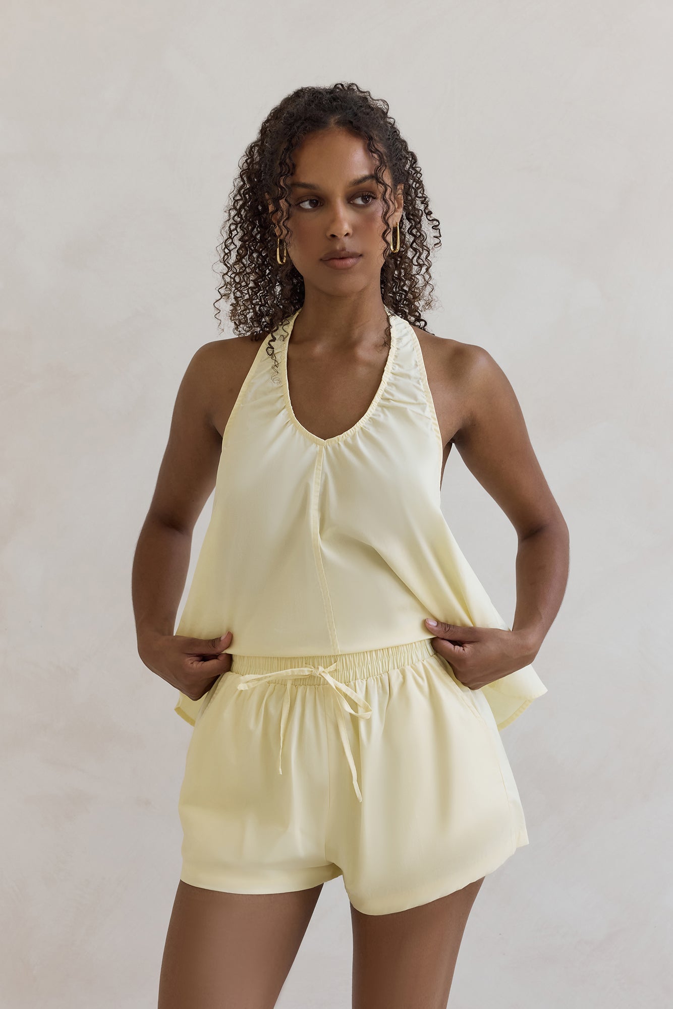 Evelyn Shorts Yellow