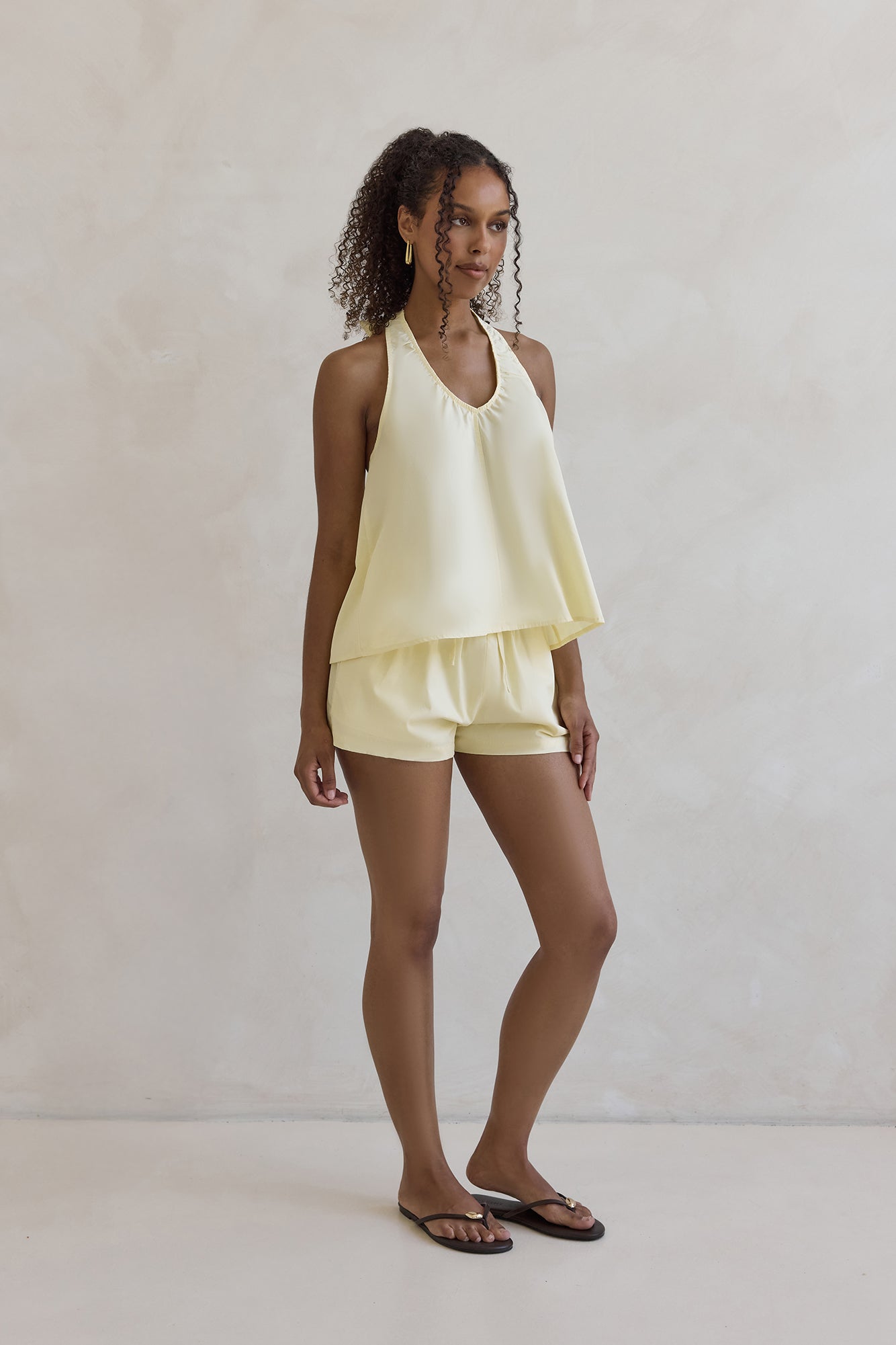 Evelyn Shorts Yellow