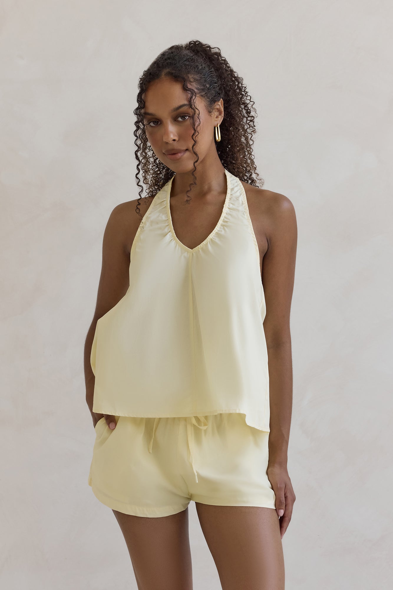 Evelyn Shorts Yellow