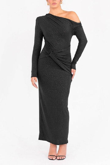 Sheath Column Maxi Stretch Formal Evening Dresses 859189131139