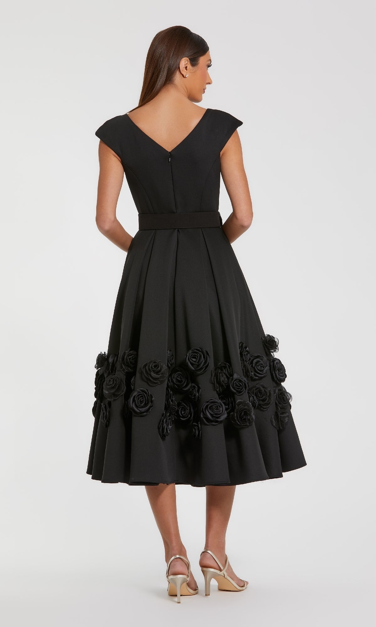 A-Line Wedding Guest Dress: Mac Duggal 21039