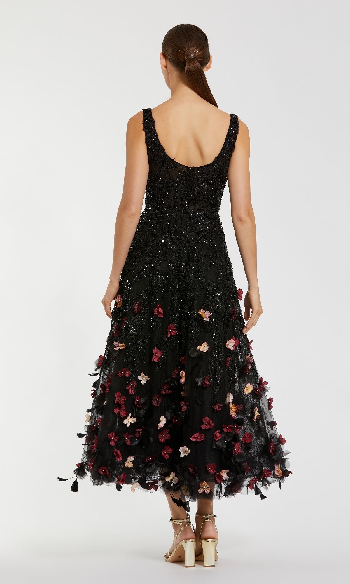 A-Line Wedding Guest Dress: Mac Duggal 21085