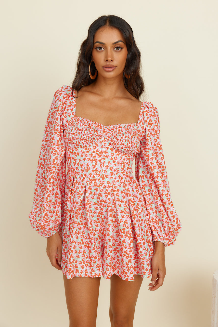 Sweet As Pie Romper Red