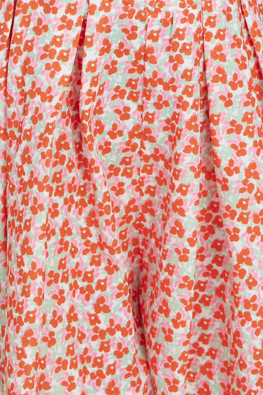 Sweet As Pie Romper Red