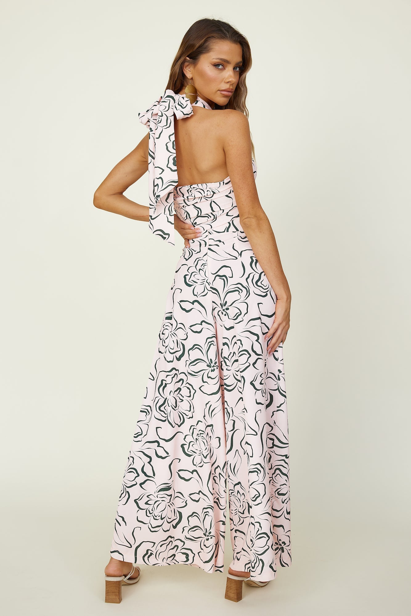 Wait For Me Crop Top Beige