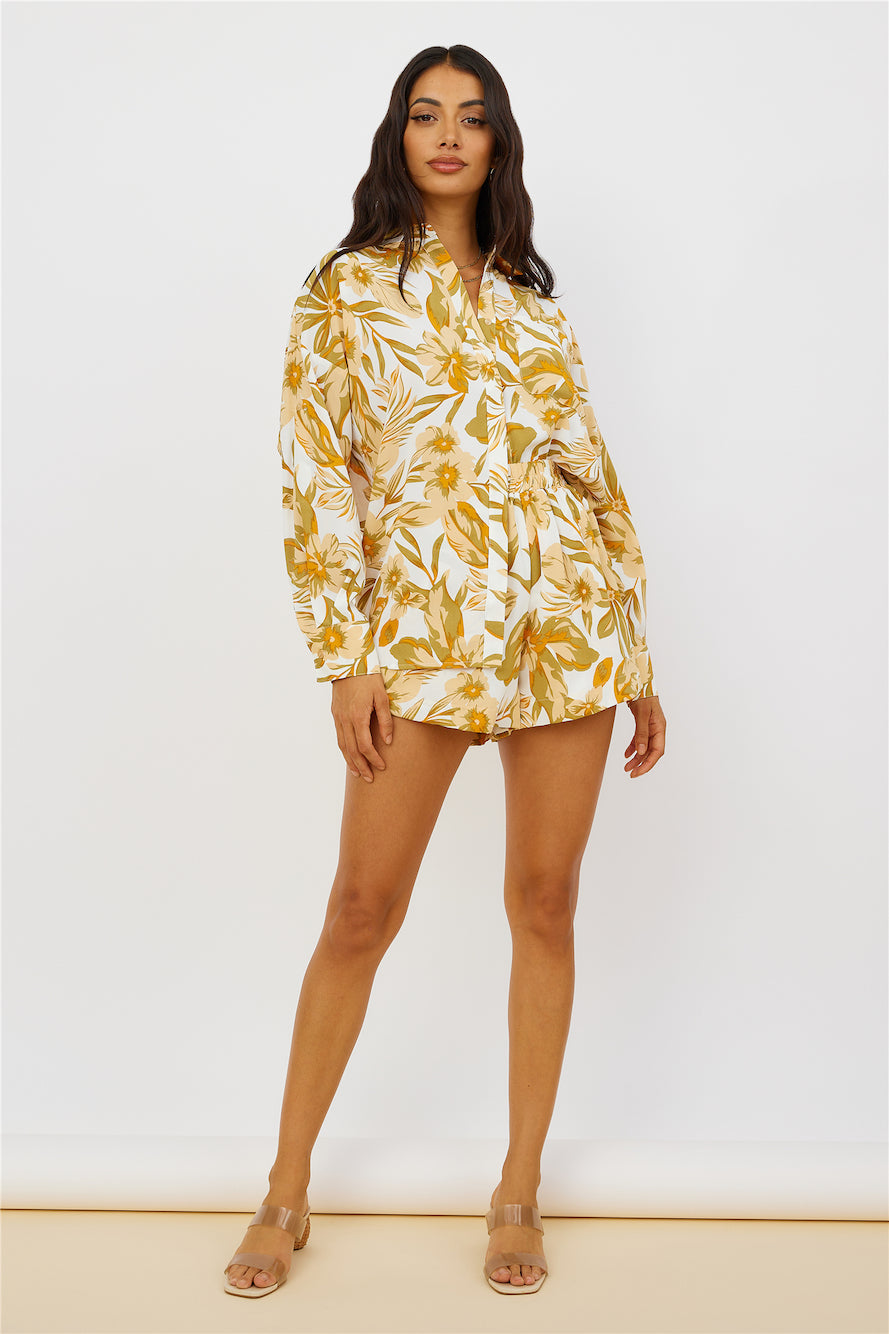 Summer Sweethearts Shirt Yellow