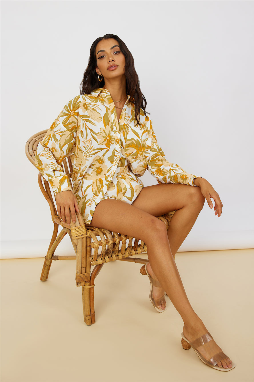 Summer Sweethearts Shirt Yellow