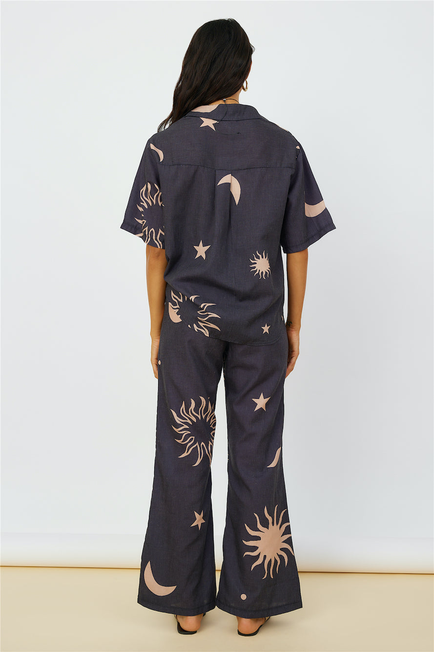 Constellations In The Sky Shirt Black