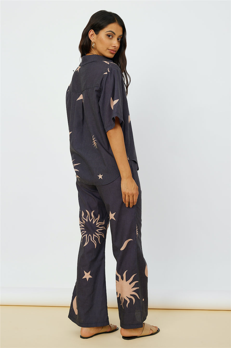Constellations In The Sky Shirt Black