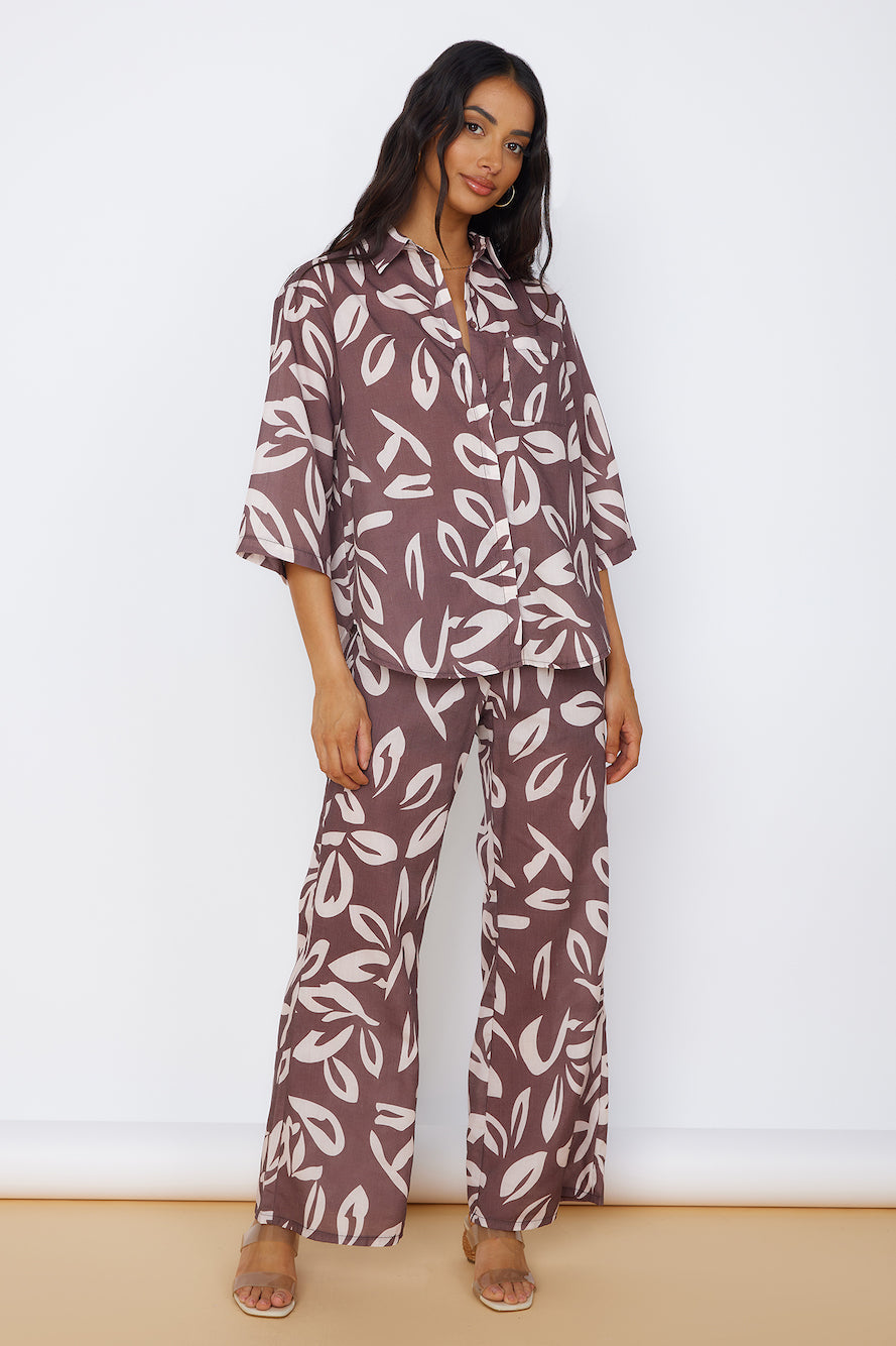 Midnight Enchantment Pants Brown