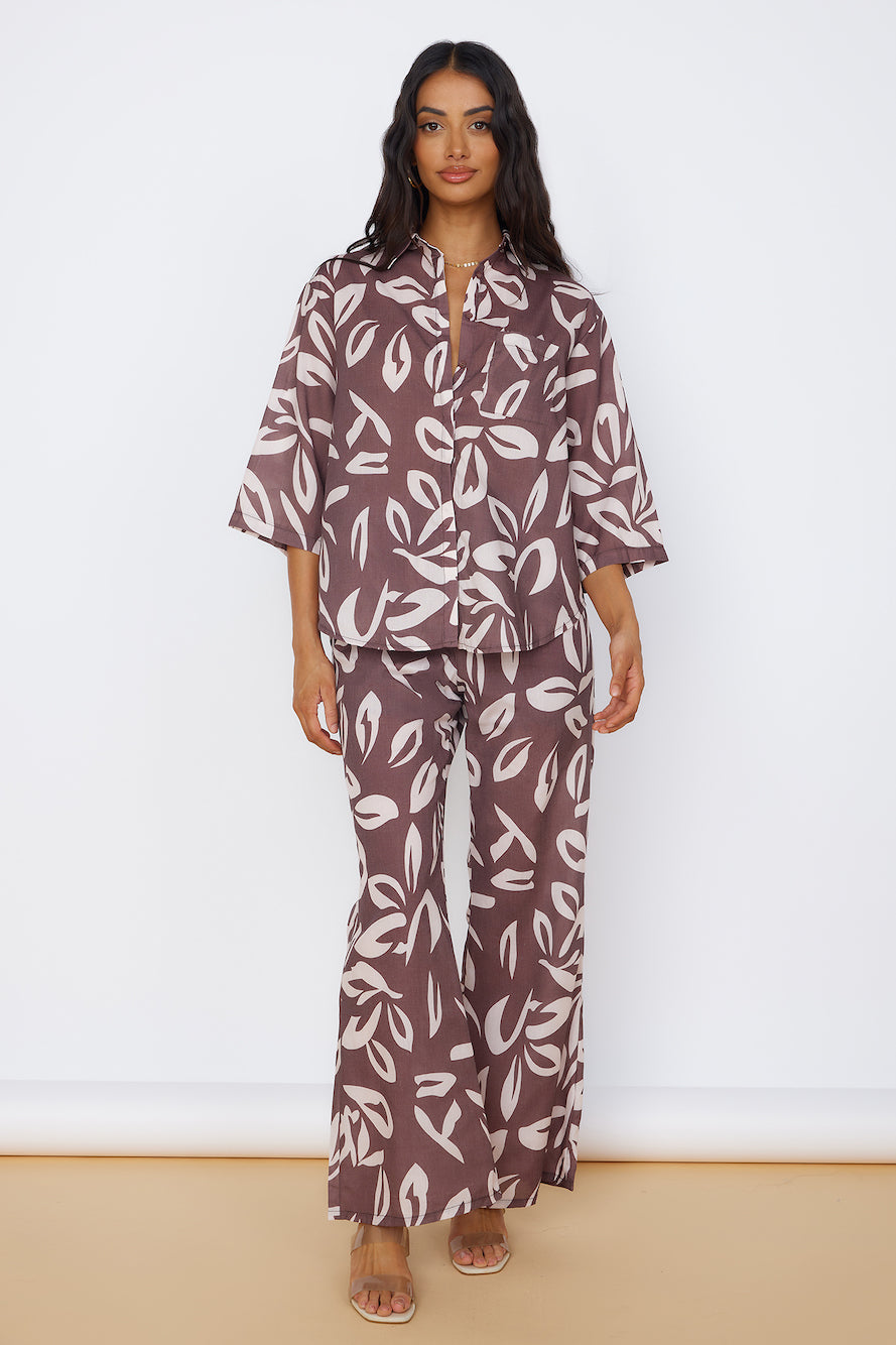 Midnight Enchantment Pants Brown