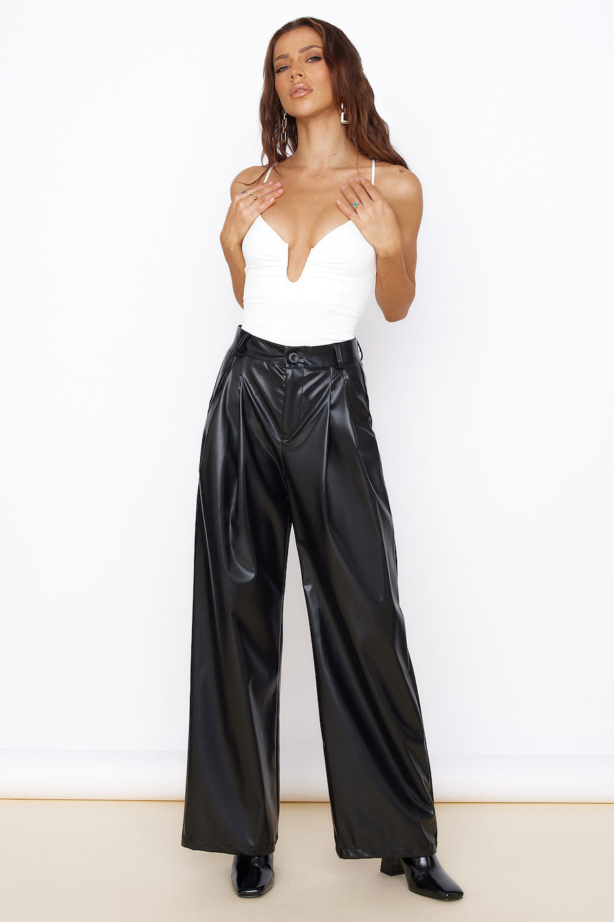 Blooming Garden Pants Black