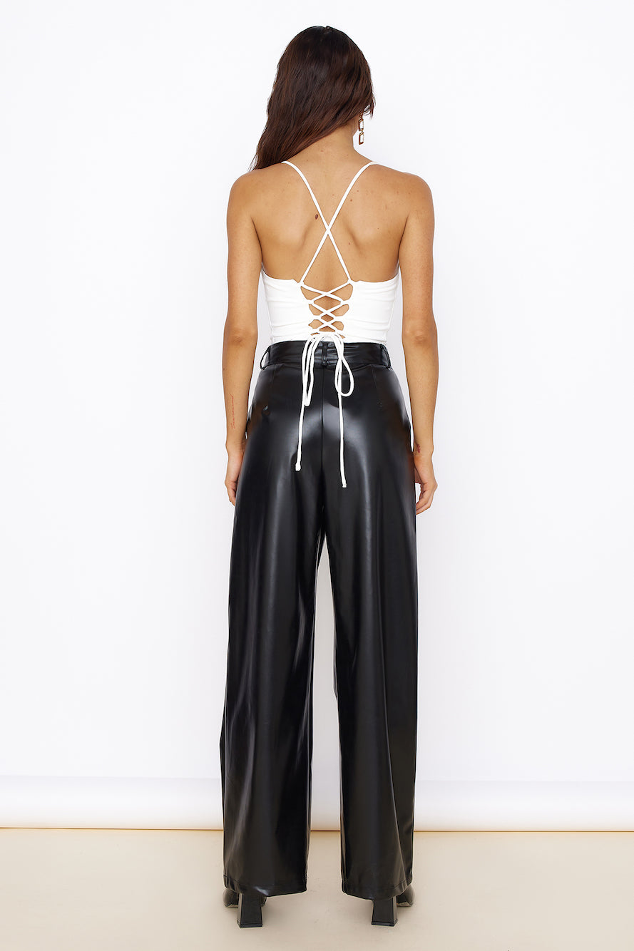 Blooming Garden Pants Black