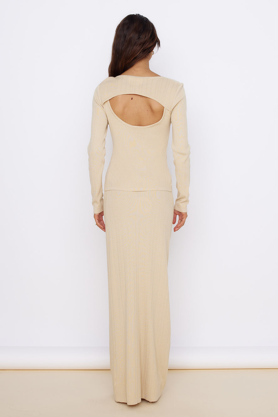Garden of Eden Top Beige