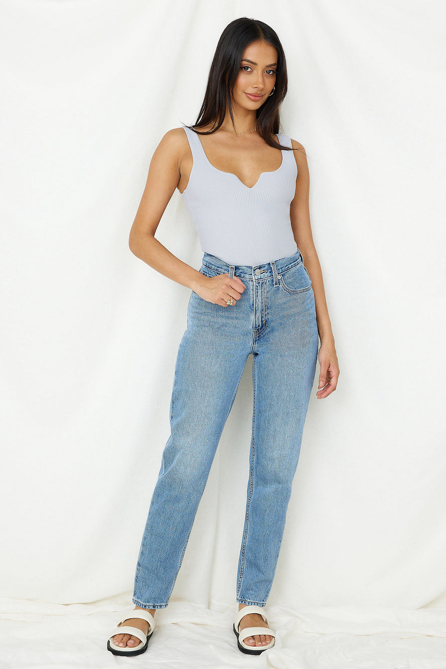 Diamond Sky Bodysuit Grey