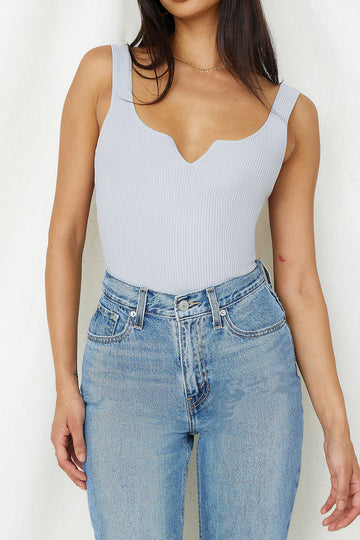 Diamond Sky Bodysuit Grey