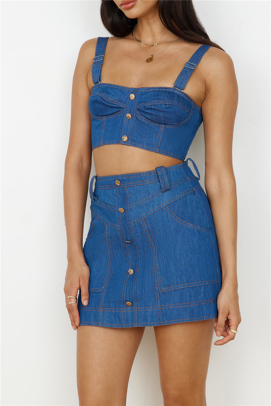 Lifes A Party Set Denim