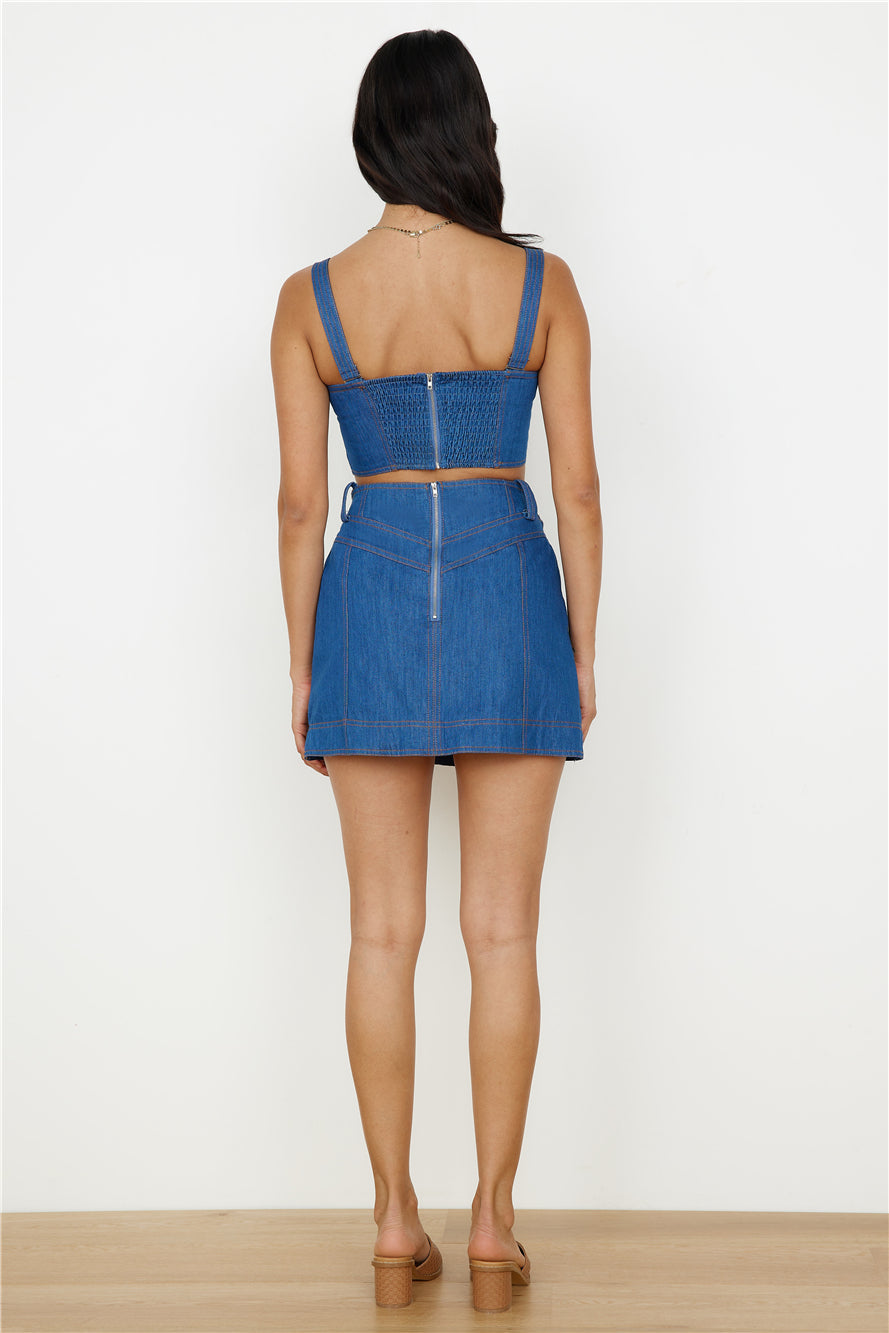 Lifes A Party Set Denim