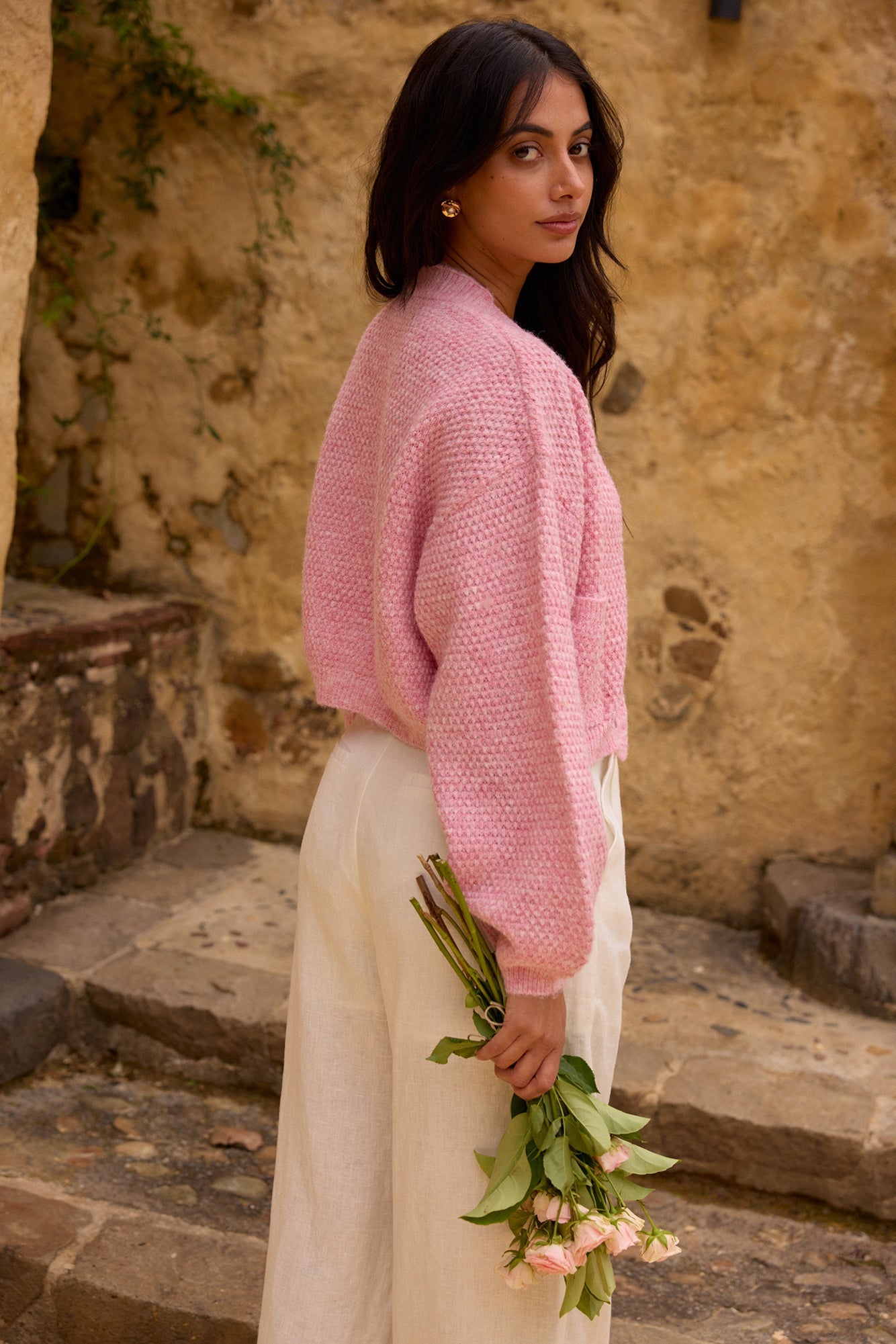 Bayview Cardigan Pink