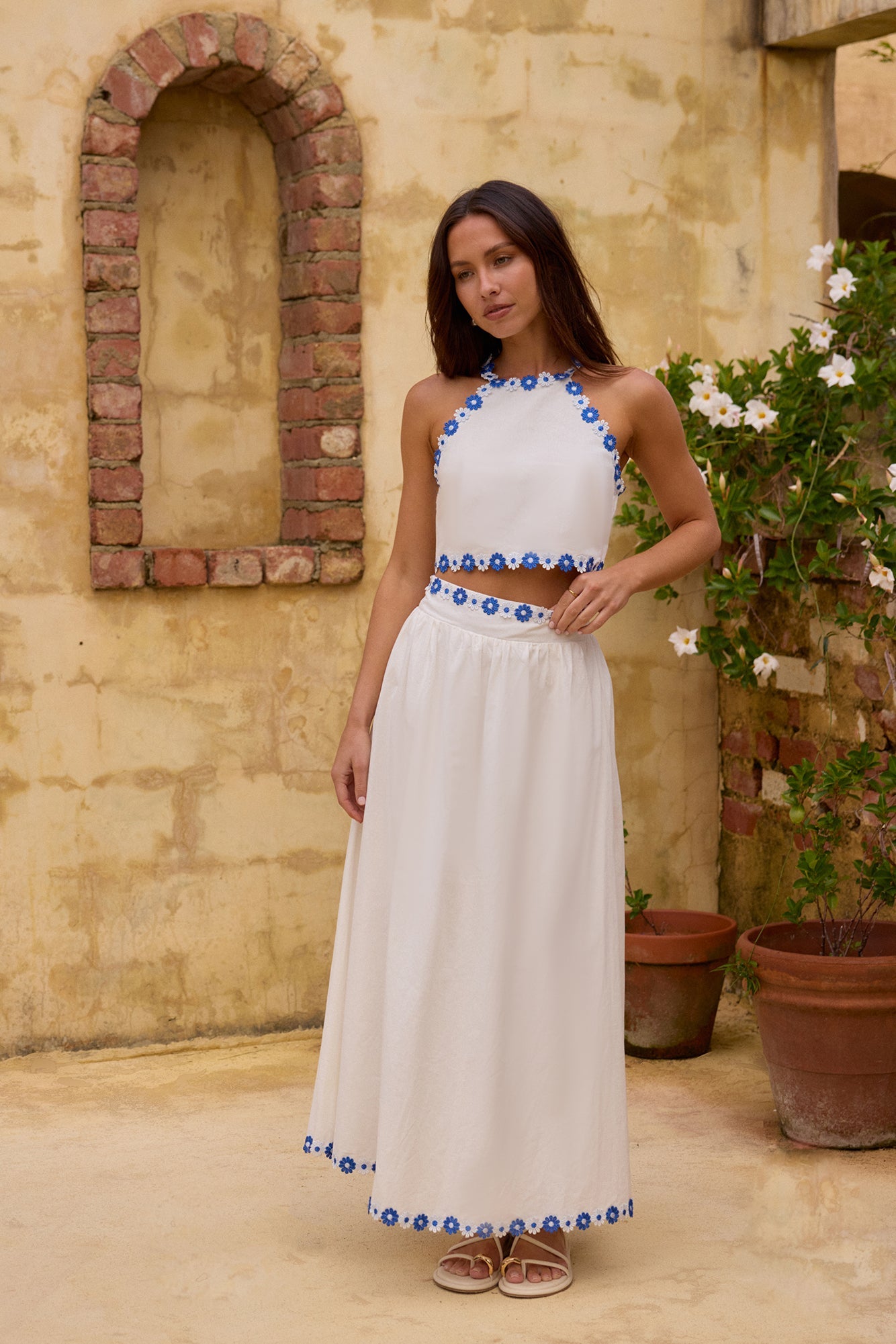Nicola Rose Set White