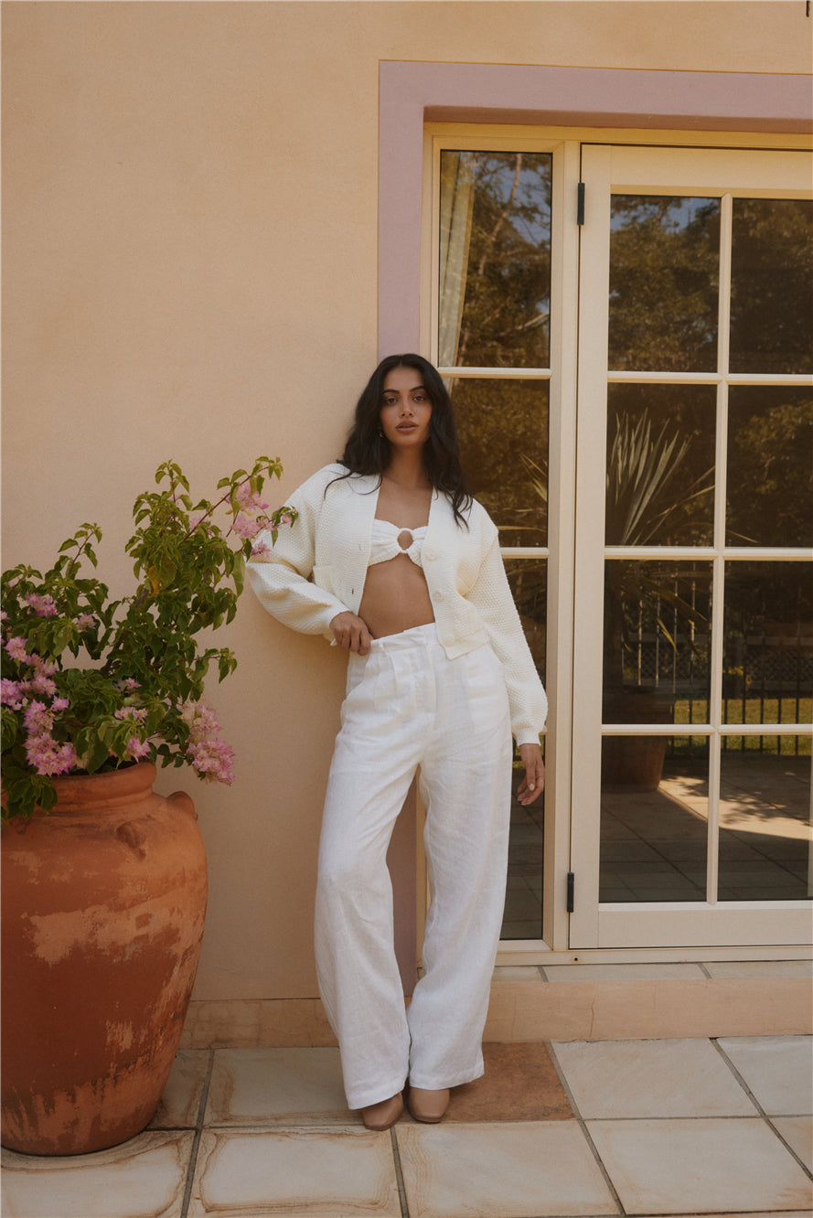 Bayview Cardigan Cream