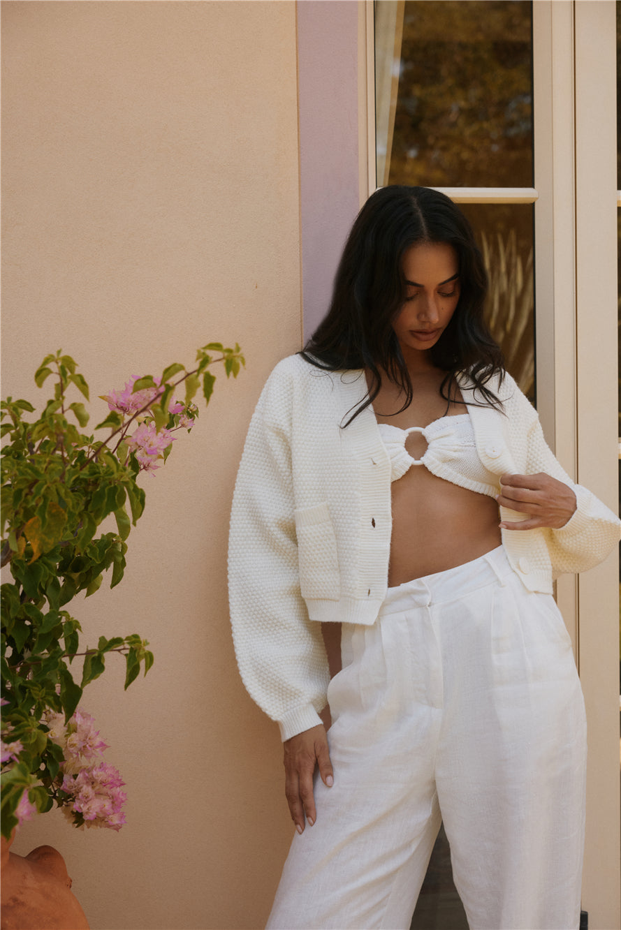 Bayview Cardigan Cream