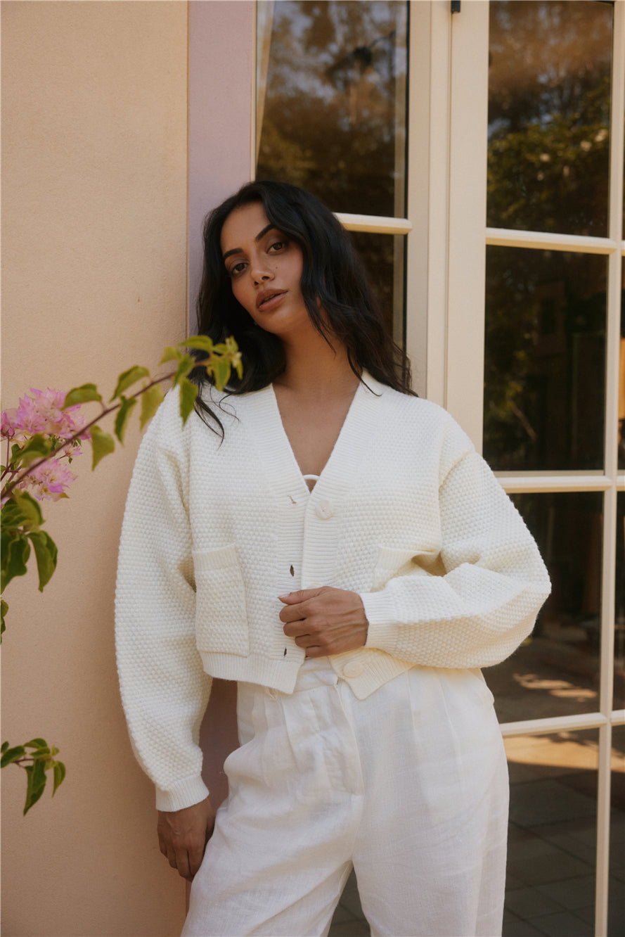 Bayview Cardigan Cream