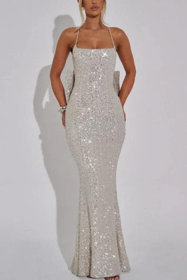 Mermaid Maxi Sequins Formal Evening Dresses 861326172487
