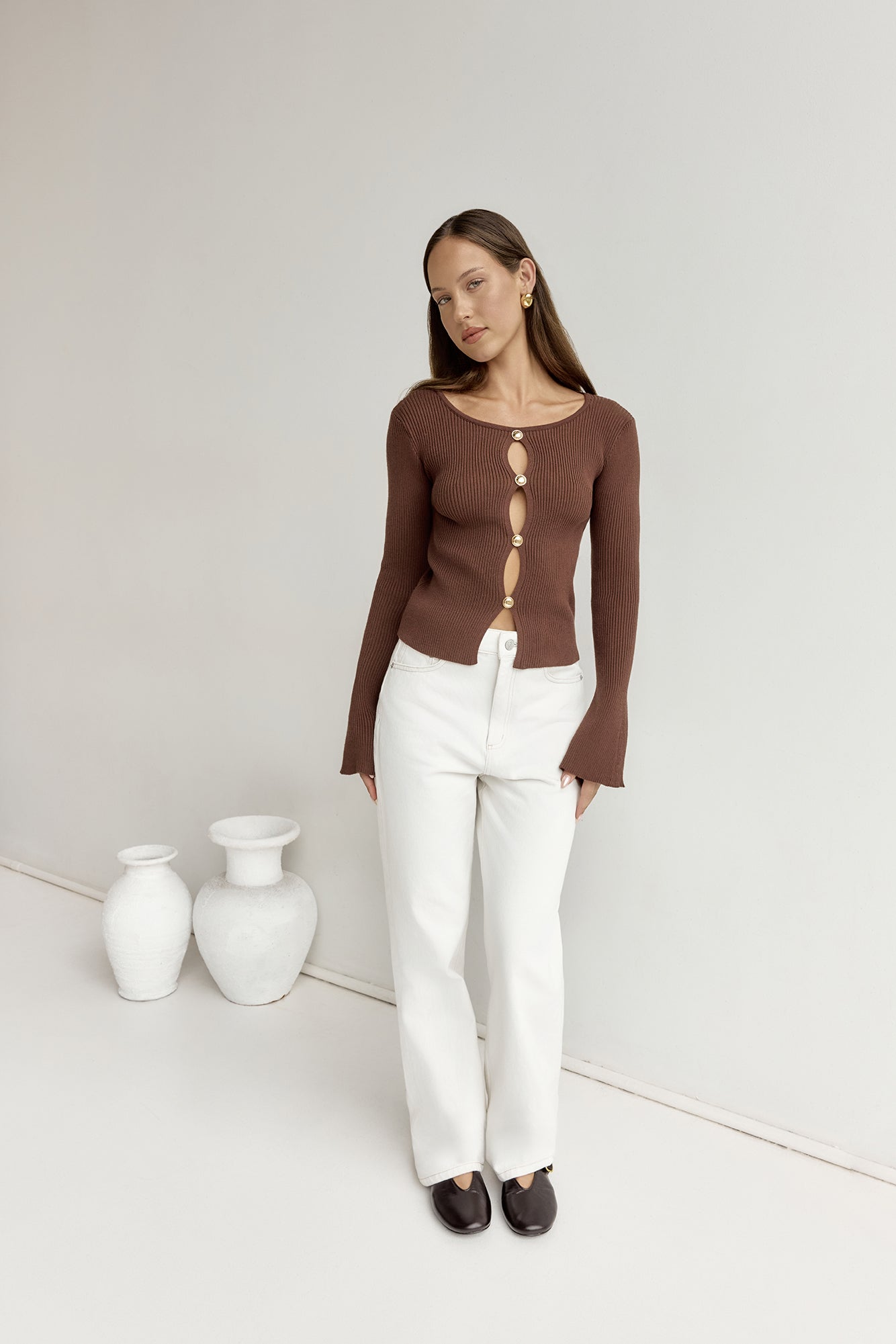 Cardos Cardigan Brown