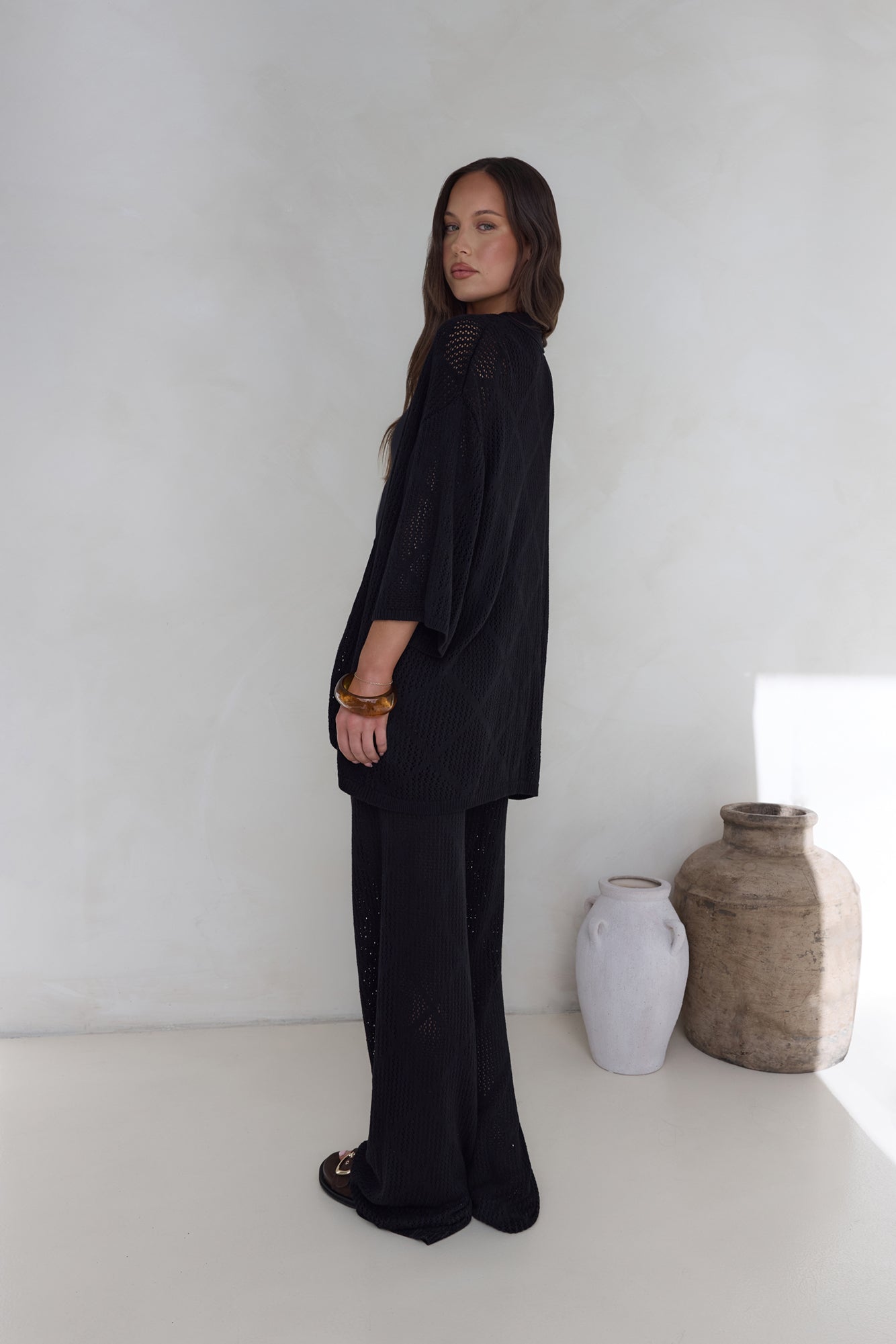 Coral Sands Pants Black