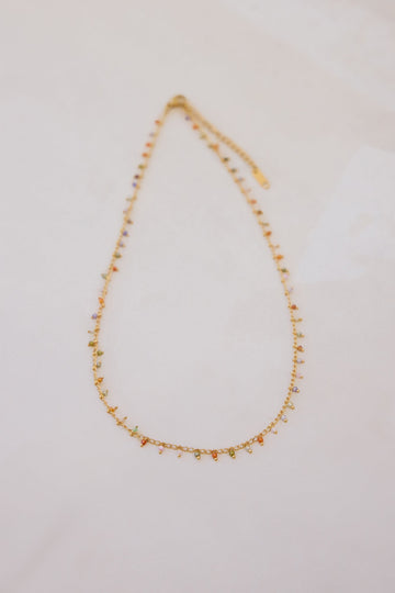 18k Gold Sunfall Necklace Gold