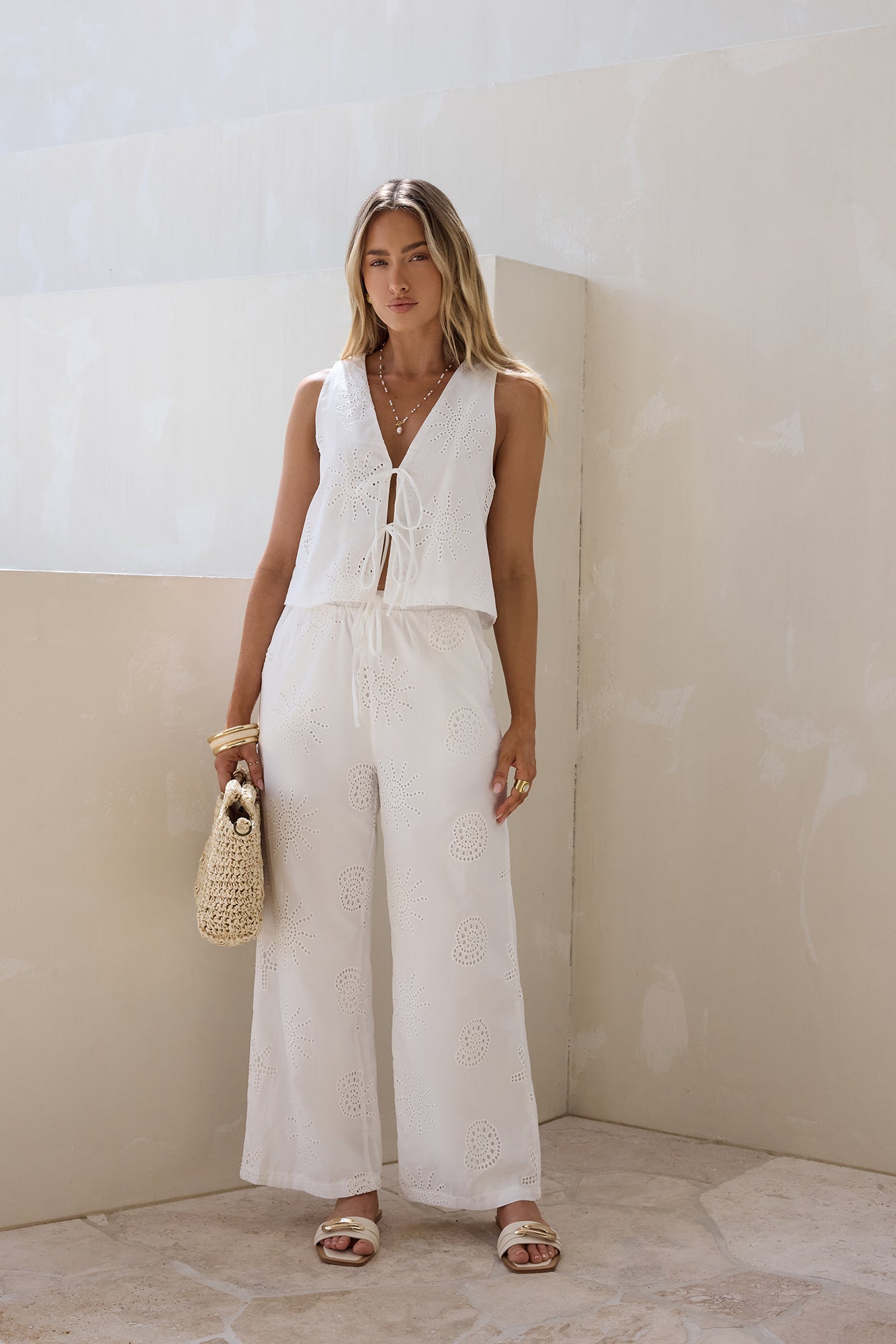 Breathe For You Top White