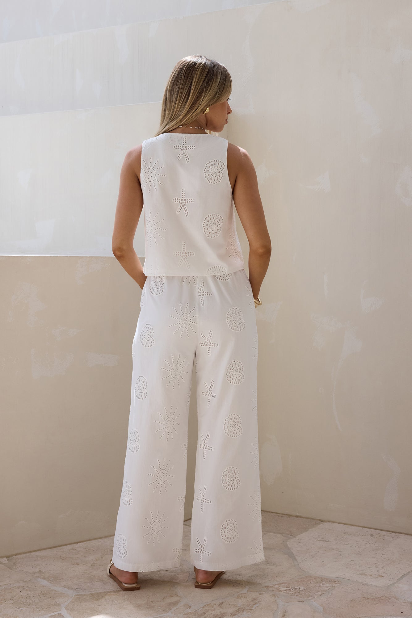Breathe For You Pants White