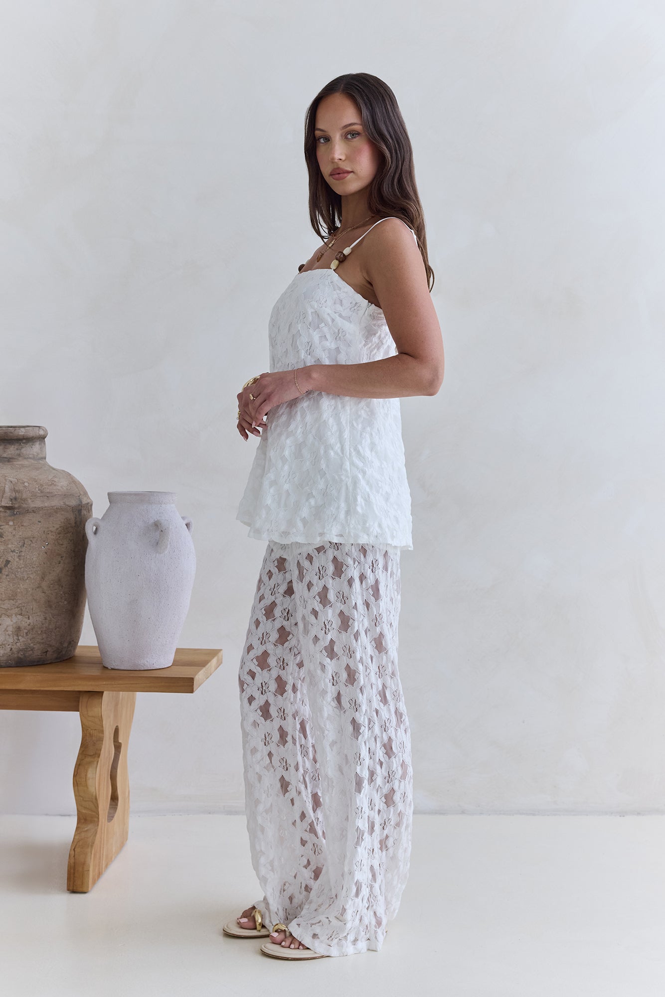 Highlight Reel Lace Set White