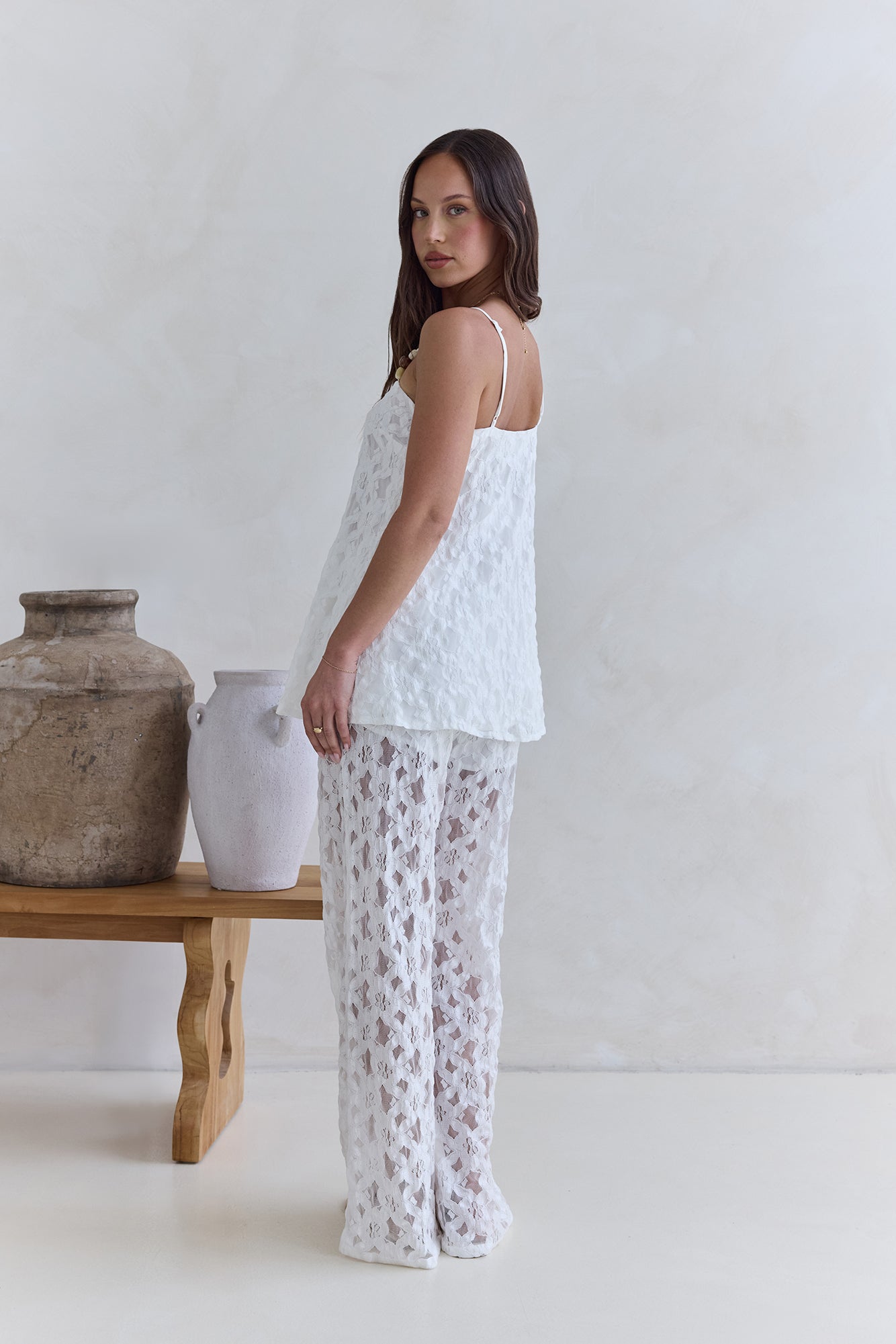 Highlight Reel Lace Set White