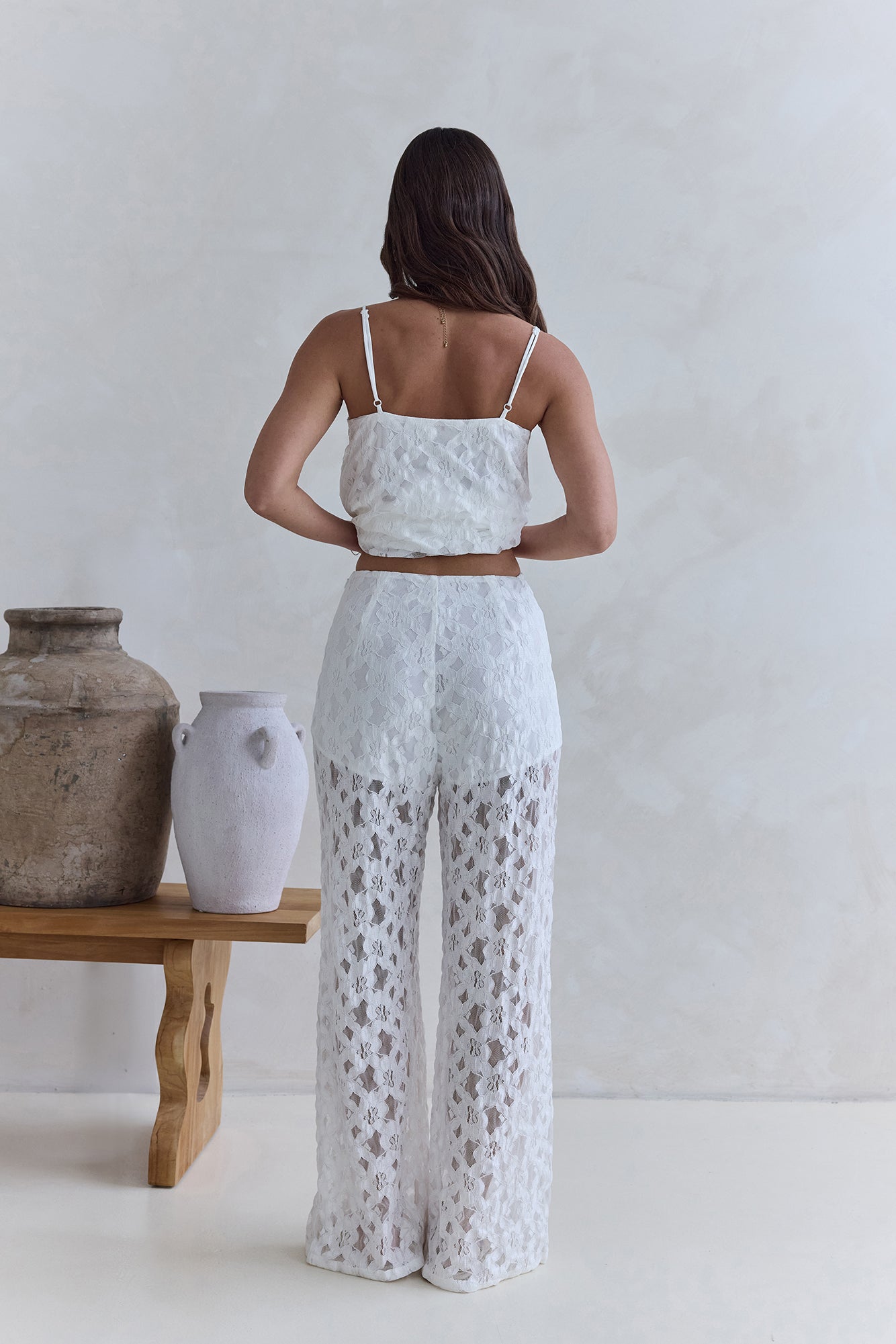Highlight Reel Lace Set White