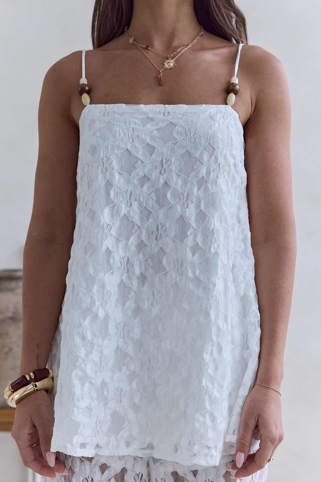 Highlight Reel Lace Set White