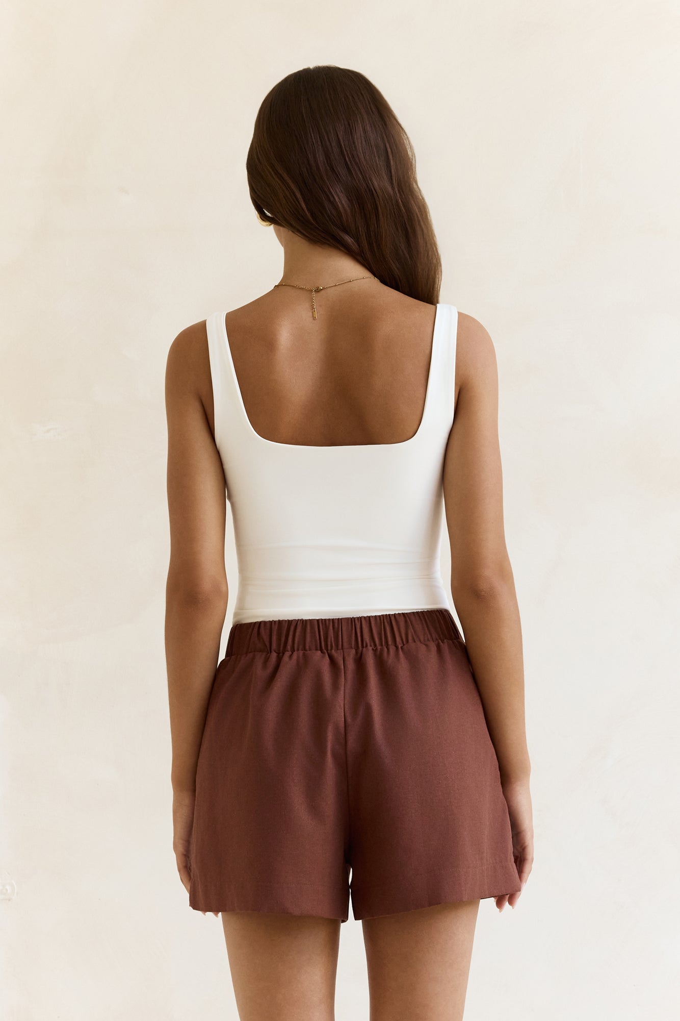Found In Your Heart Shorts Brown